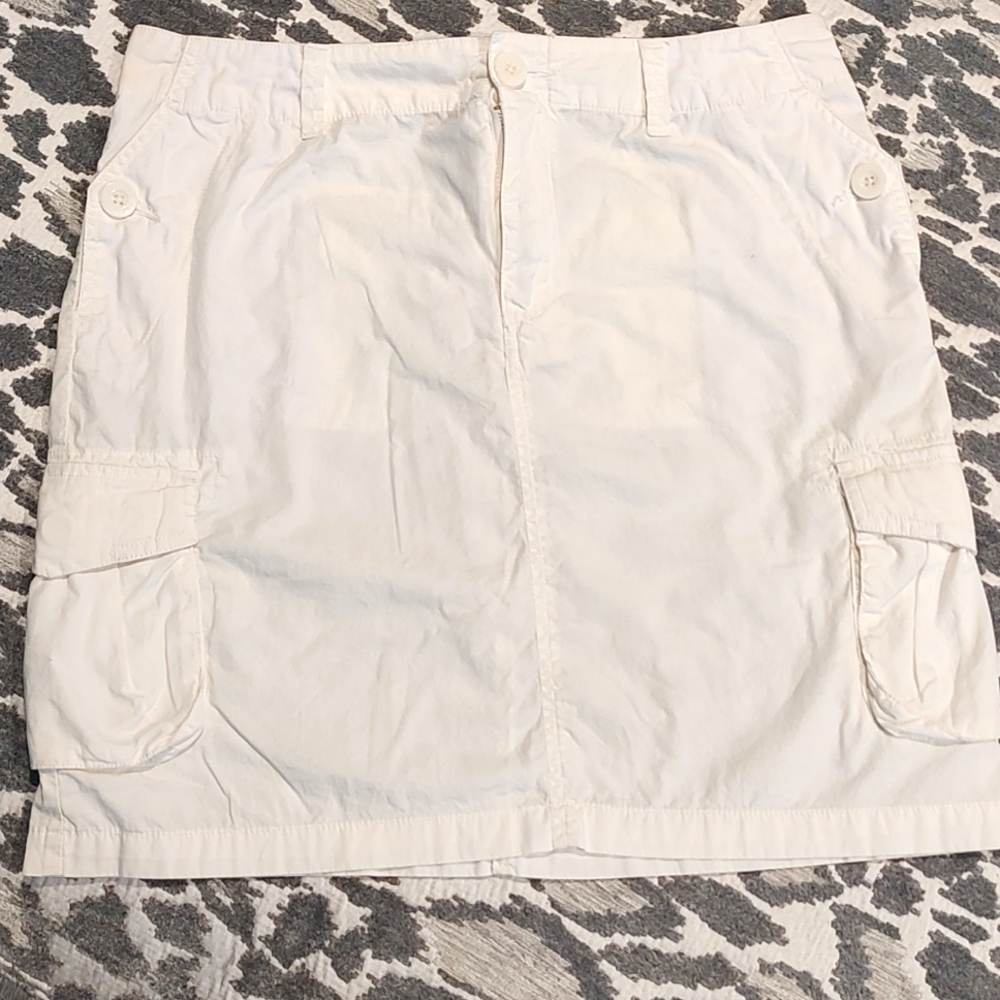 White skirt